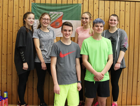 Die neue Jugendvertretung des SV Untermeitingen