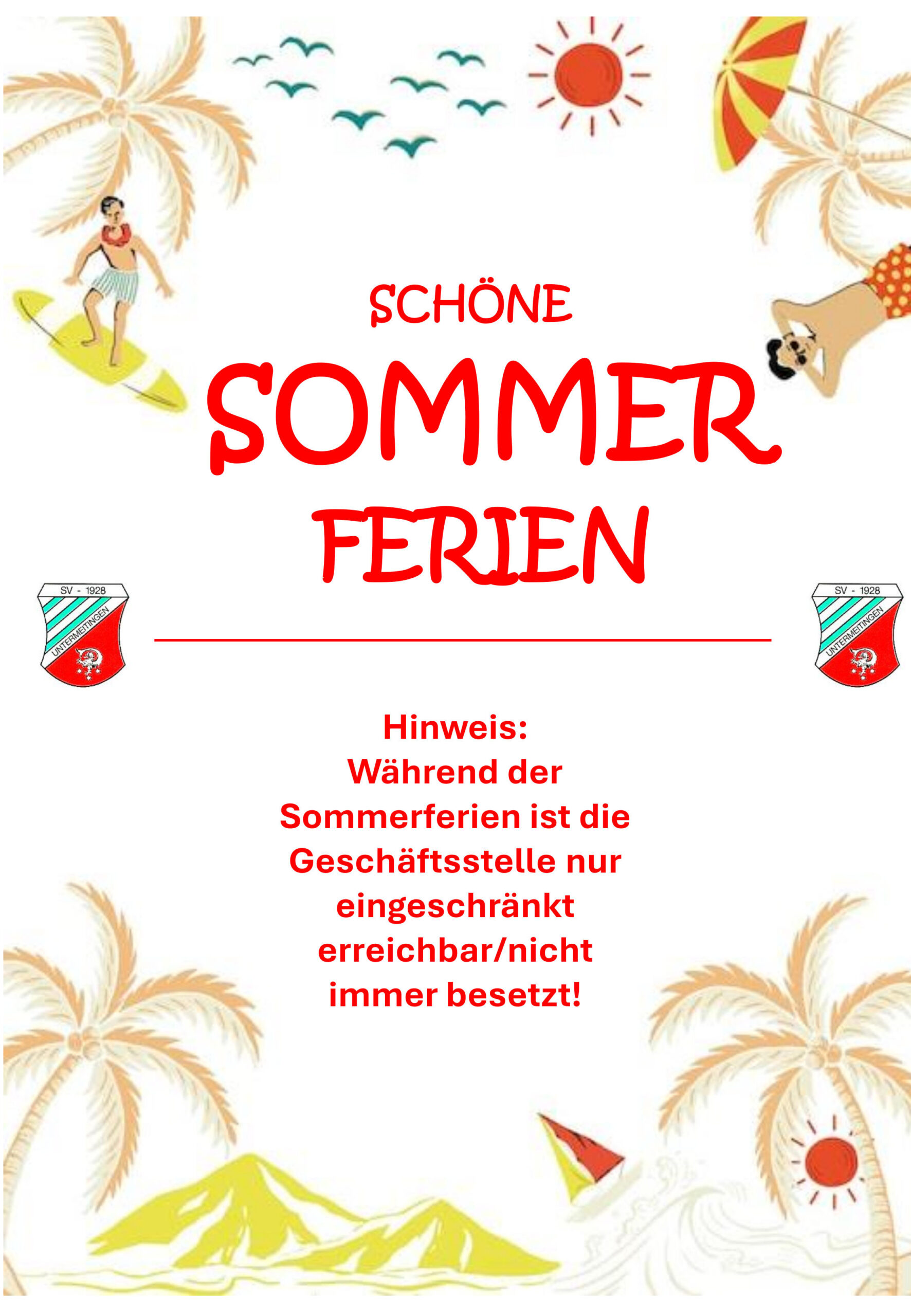 Sommerferien 2026